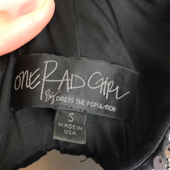 OneRadGirl Dress Population Sequin Dress Size Smal - Picture 9 of 9